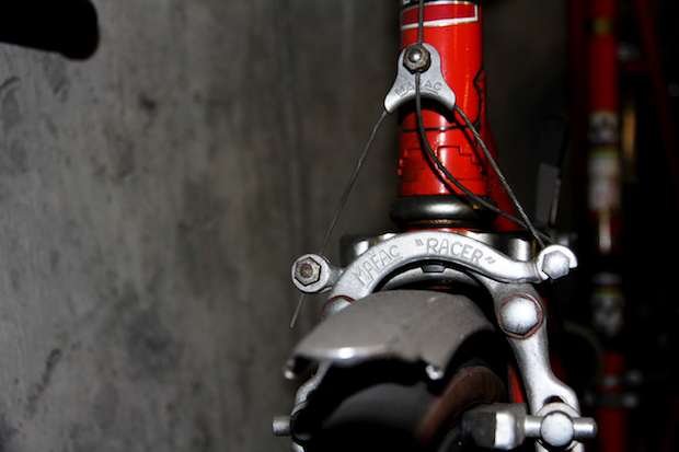 How To Adjust Bike Brakes: The Right And Easy Guide Front view of a cantilever bike brake