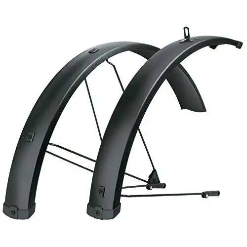 SKS Bluemels U-Stay MTB Mudguard Set: 27.5"-29"/75mm, Black