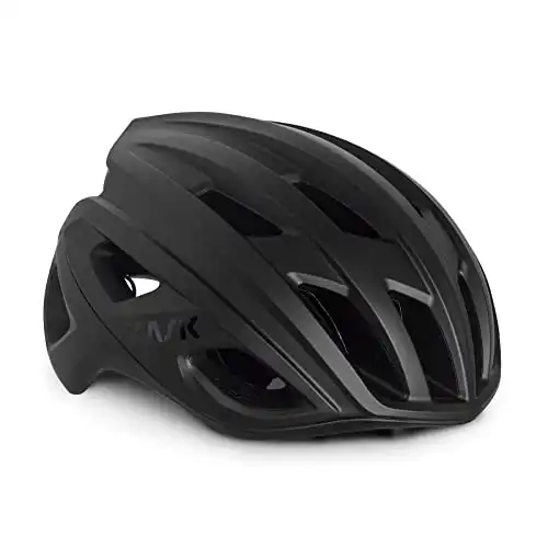 KASK Mojito3 Helmet I Road, Gravel and Commute Biking Helmet - Black Matt - Medium